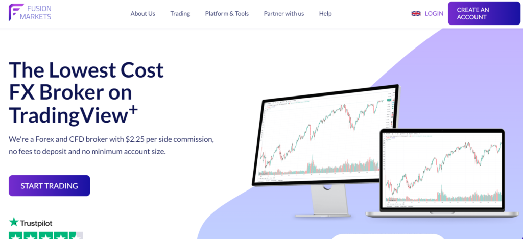 Débuter le trading : Le Broker Fusion Markets