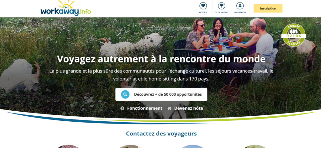 Digital Nomad, 3 Sites Internet pour être Logé Gratuitement en Voyage : Workaway