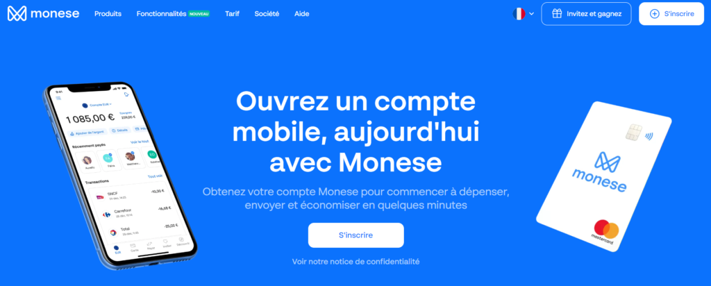 Top 5 des Meilleures Banques en Ligne pour Digital Nomads : Monese