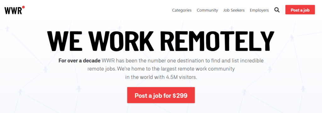 Trouver du travail en ligne en tant que digital nomad : We work remotely