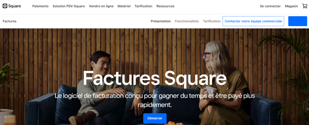 Les 10 Meilleures Plateformes pour Facturer ses Clients : Square